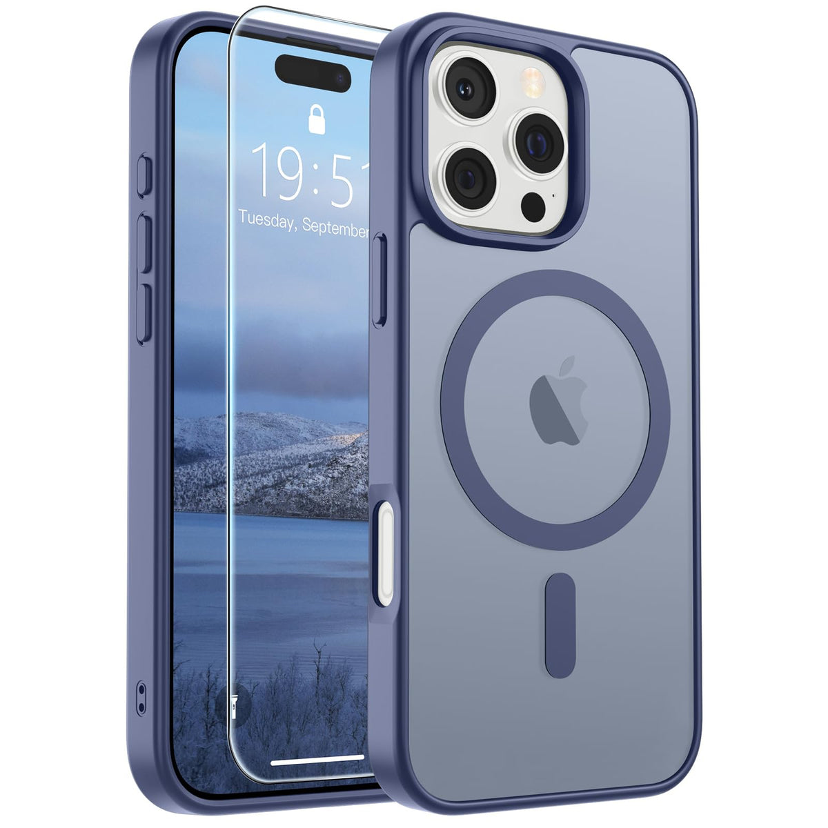 SUPFINE Magnetic for iPhone 12 Mini Case/iPhone 13 Mini Case Black Jansha Store