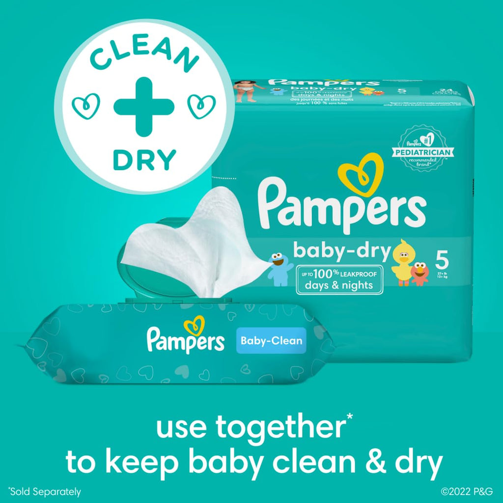 Pampers Complete Clean Baby Wipes - Fresh Scent 1X 72 Count Jansha Store