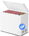 Kismile 7.0 Cubic Feet Chest Freezer, Deep Freezer for Home, White Jansha Store