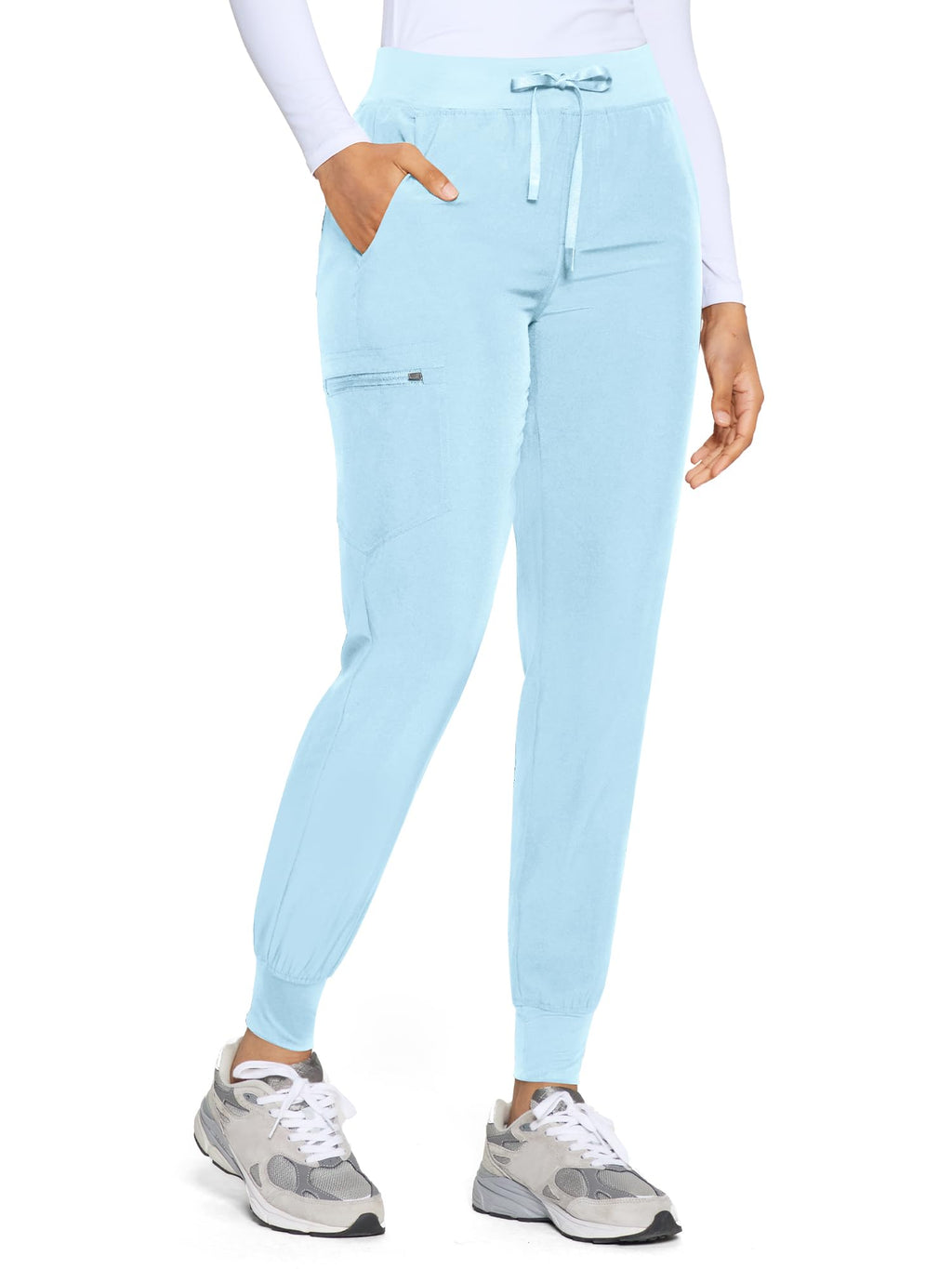 COZYFIT Womens Scrub Pants - Soft Stretch Yoga Style Jansha Store