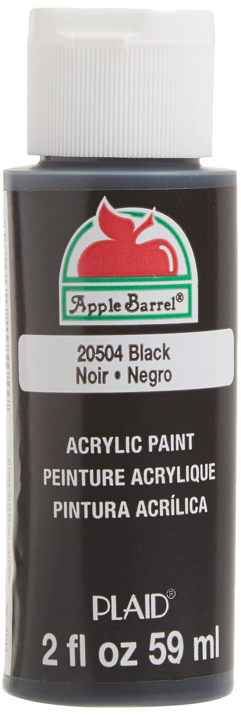 Apple Barrel Acrylic Paint in Assorted Colors (2 Ounce), 20503 White Jansha Store