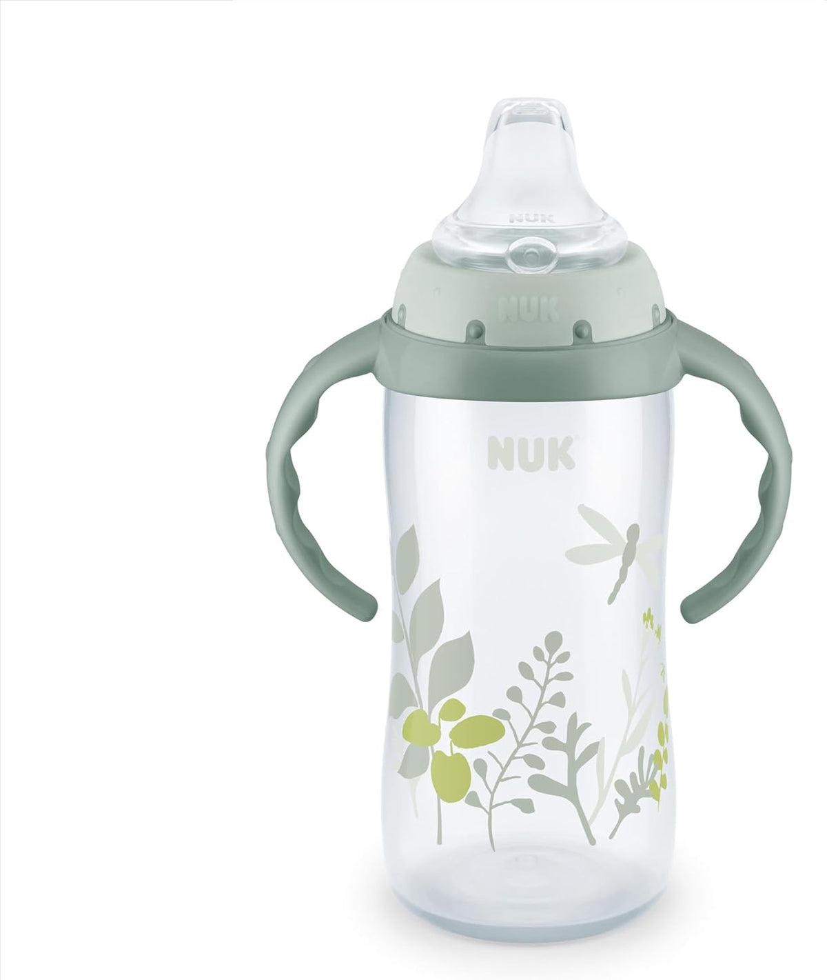 NUK for Nature Learner Cup, 10 oz, 9+ Months – BPA Free, Spill Proof Sippy Cup Jansha Store
