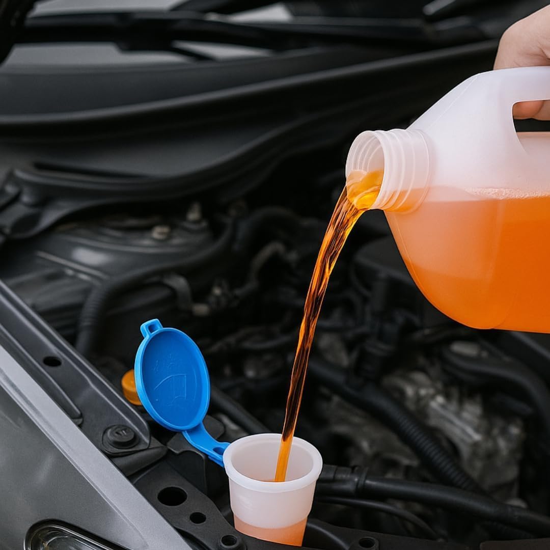 ABRO Windshield Washer Fluid 1 Gallon, Streak-Free Bug Remover, 1 Pack Jansha Store
