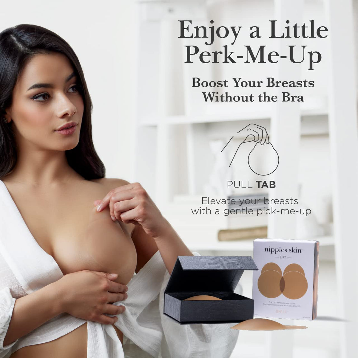 Nippies Reusable Nipple Covers, Skin Safe Pasties in Circle or Lift Style Jansha Store