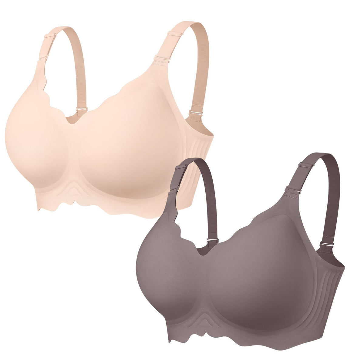 OEAK Women Value Series Jelly Bras Wireless Pushup Convertible Bra Jansha Store