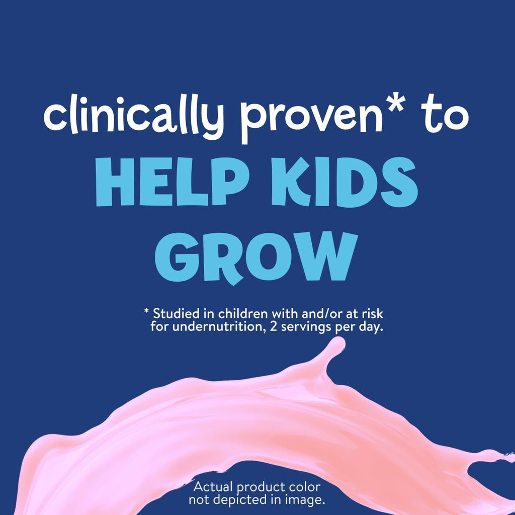 PediaSure Grow & Gain Kids Nutrition Shake, 7g Protein, Strawberry, 24 Pack Jansha Store
