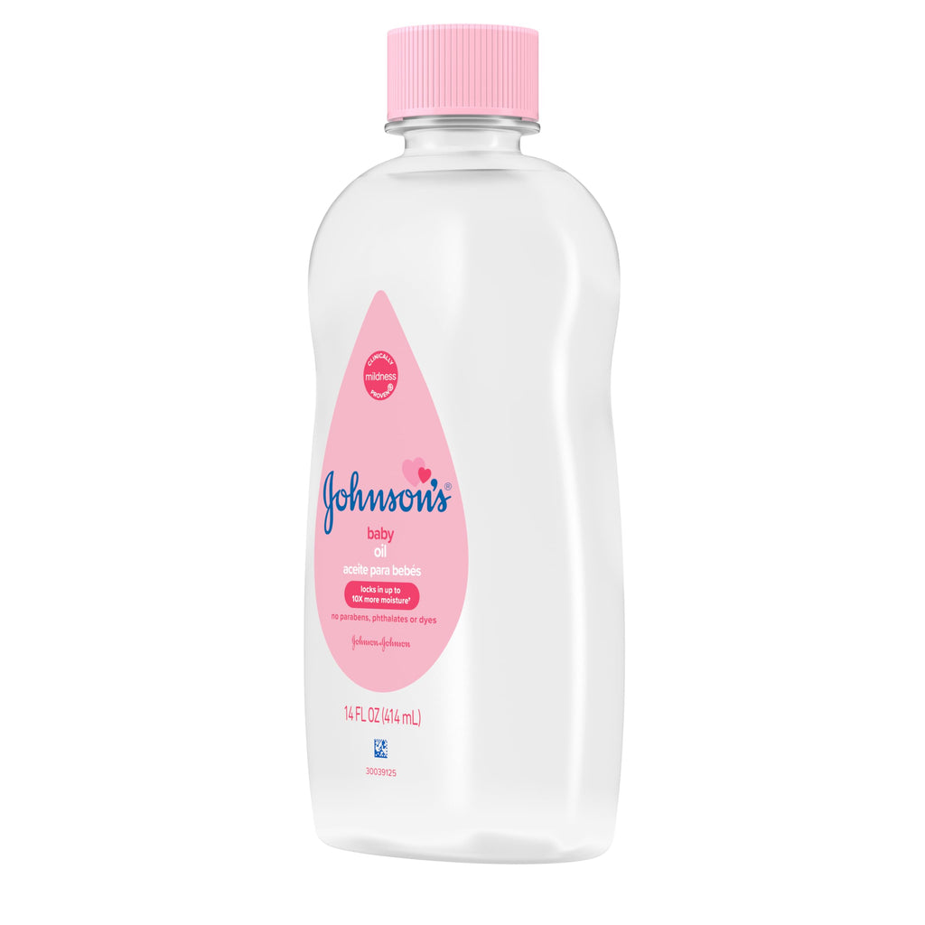 Johnson's Baby Oil, Hypoallergenic, 3 fl oz Jansha Store