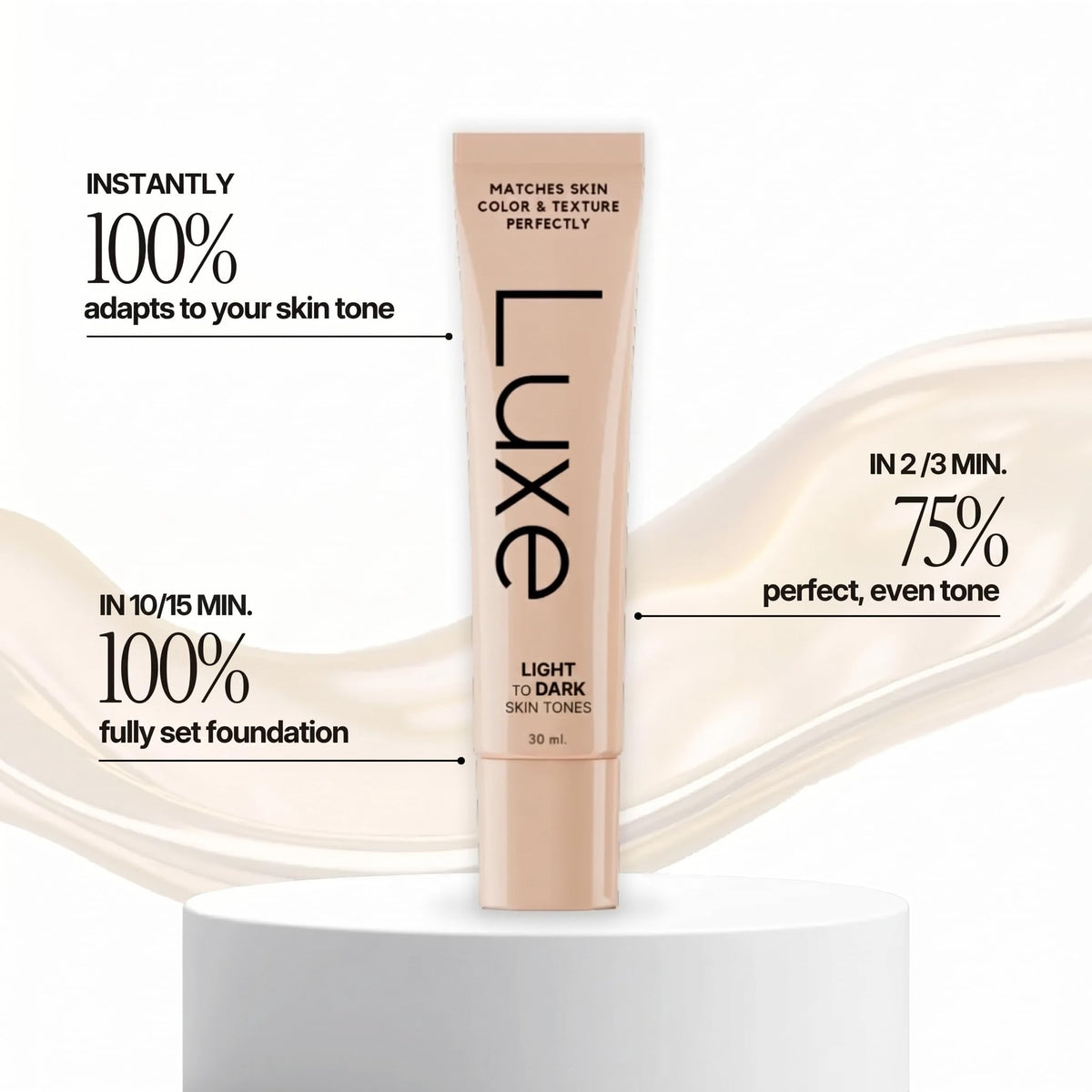 Luxe Color Changing Foundation – Medium Jansha Store