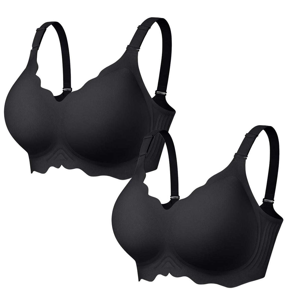 OEAK Women Value Series Jelly Bras Wireless Pushup Convertible Bra Jansha Store