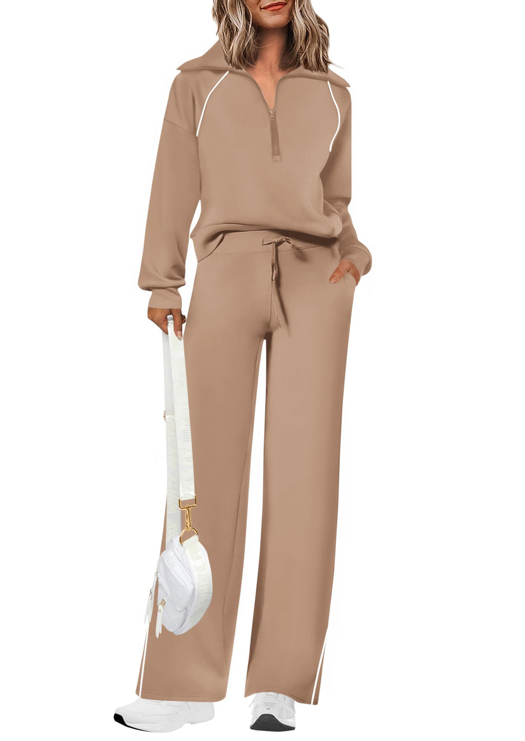 PRETTYGARDEN Women's 2 Piece Matching Lounge Set Sweatsuits Jansha Store