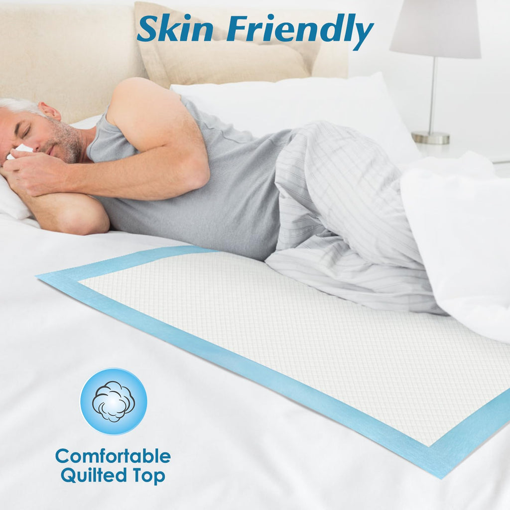 50 Count 30” x 36” Super Absorbency Disposable Underpads Jansha Store