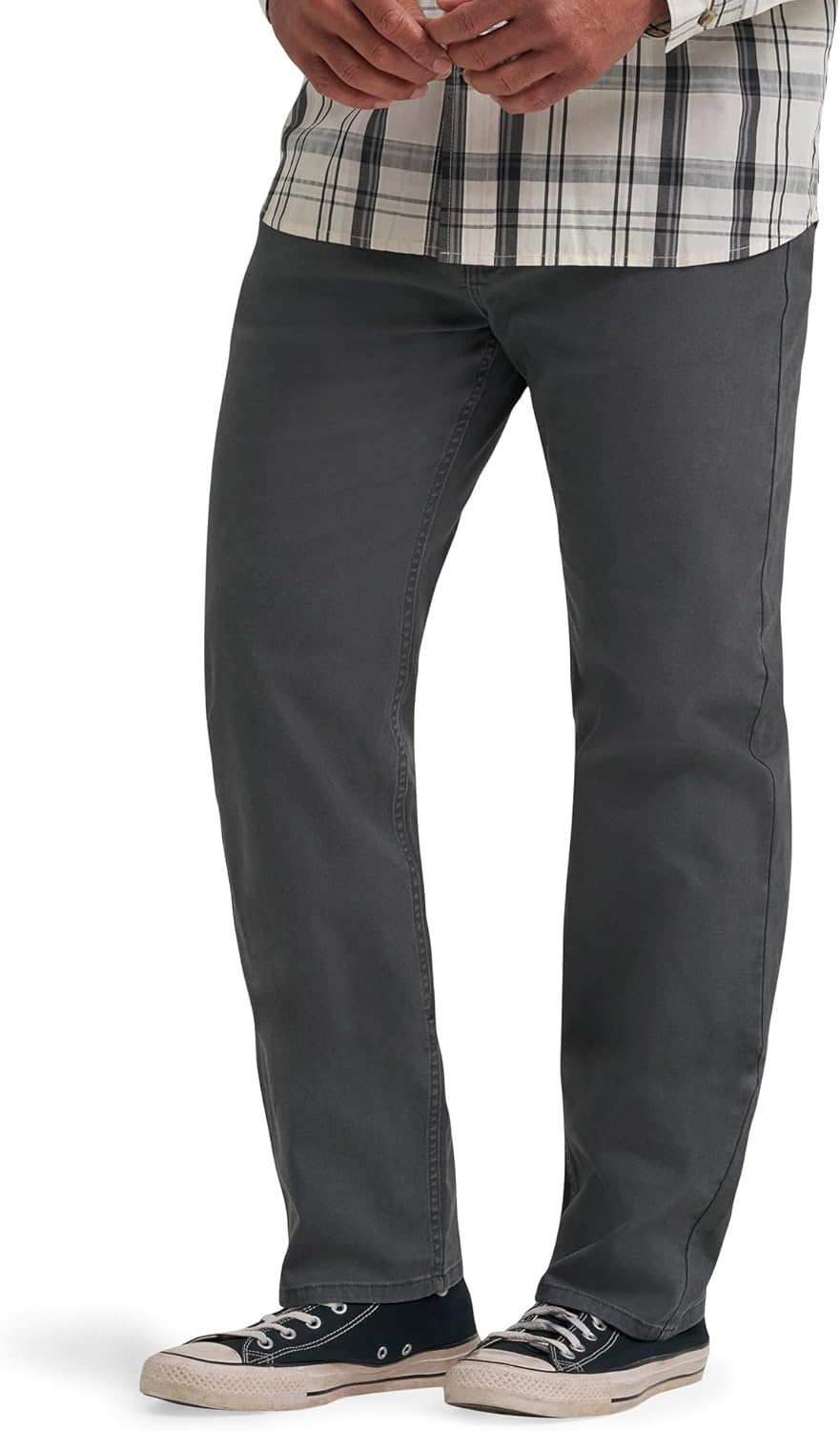Wrangler Authentics Men's Regular Fit Comfort Flex Waist Jean Jansha Store