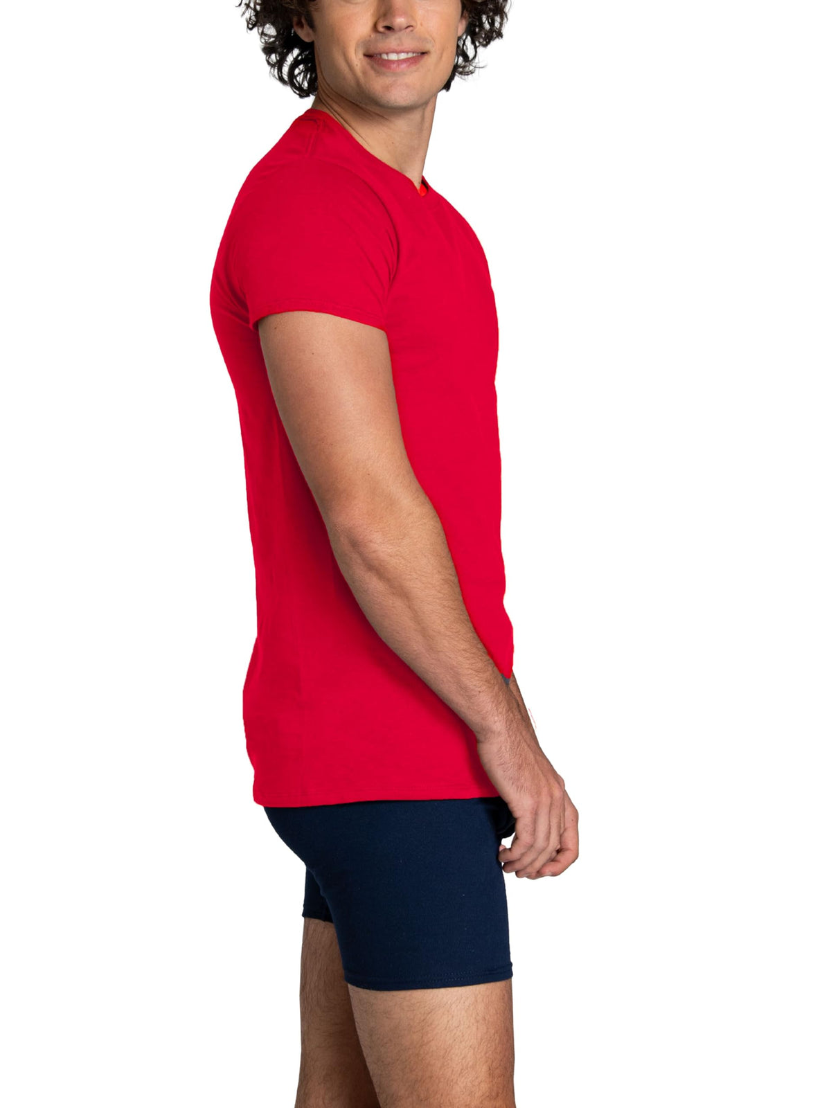 Fruit of The Loom Men's Crew Tee Undershirts, Moisture Wicking & Tag Free, Also Available in Big & Tall Jansha Store