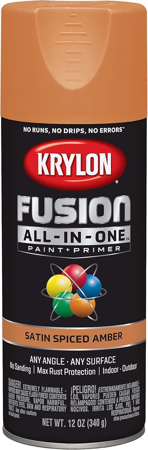 Krylon Fusion All-In-One 12 Oz. Gloss Spray Paint, Hot Pink - 1 Each Jansha Store