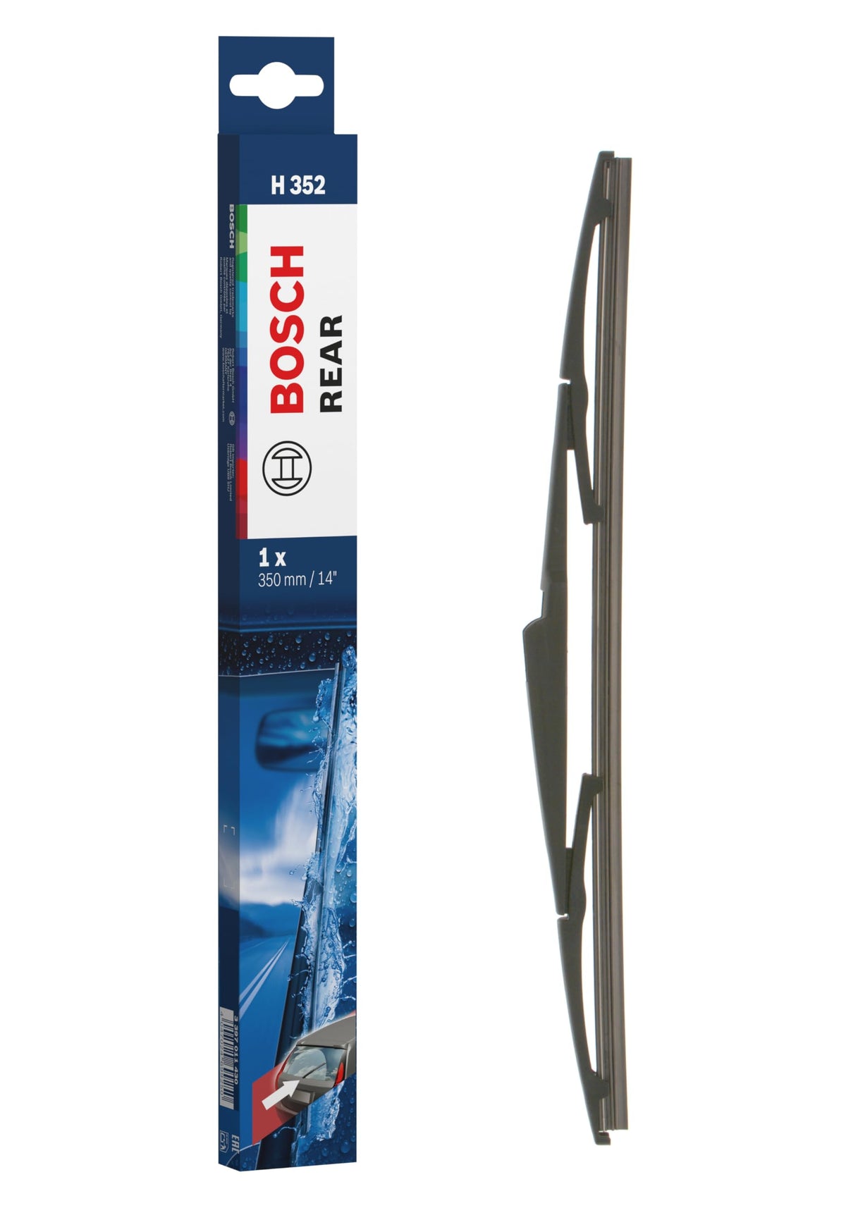 BOSCH H354 OE Specialty Rear Wiper Blade - 14" (Single) Jansha Store