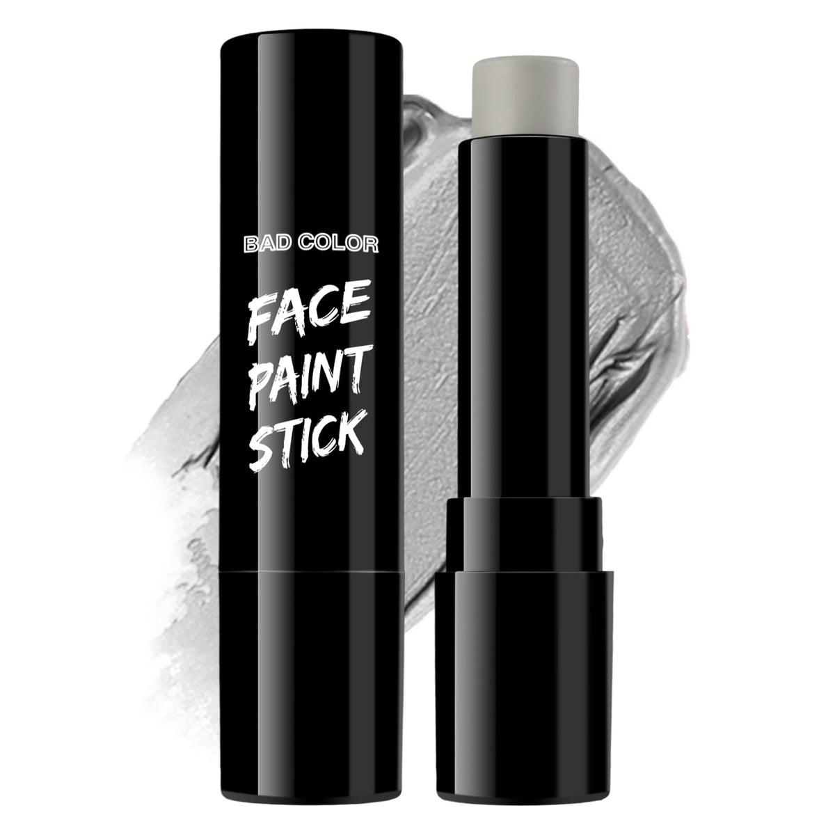 BADCOLOR Black Cream-Blendable Face Body Paint Stick for Adults Children Eye Black Softball Football Baseball Sports , Non-Toxic Hypoallergenic for Halloween SFX Makeup Cosplay Joker Costume Parties Jansha Store