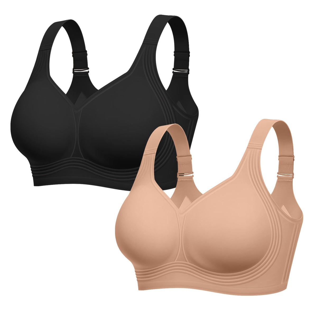 LetsJoli Jelly Bras for Women No Underwire Plus Size Push Up Supportive Jansha Store