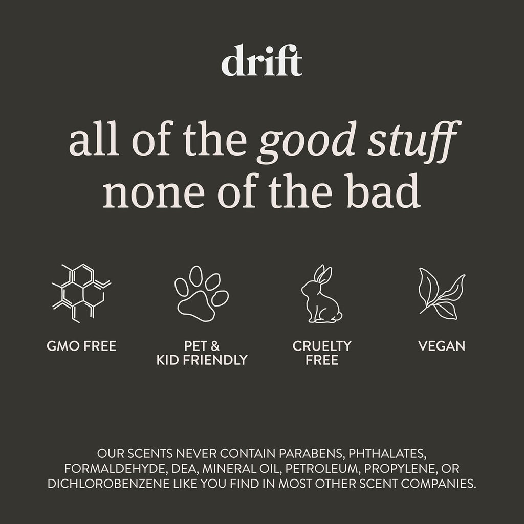 Drift Car Air Freshener - The Original Wood Air Freshener - Car Odor Eliminator - Long Lasting Scent - Auto Accessories - Metal Clip - Essential Oils - Clean Ingredients - Teak Scent Starter Kit Jansha Store