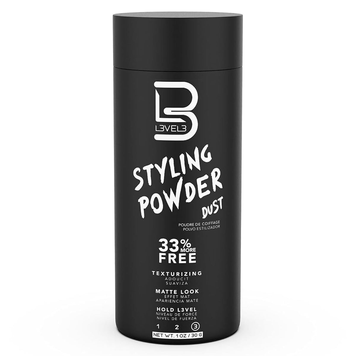L3 Level 3 Hair Texture Powder for Men, Volume, Natural Look, 30 g Jansha Store