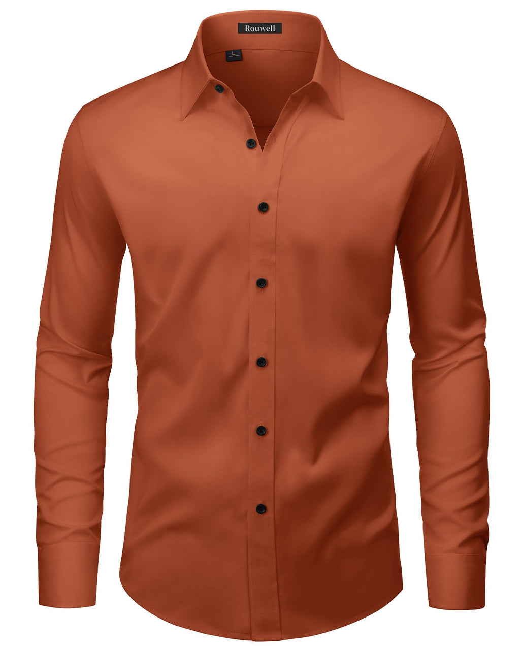 Men’s Wrinkle Free Dress Shirts Regular Fit Long Sleeve Non Iron Business Casual Wedding Stretch Button Down Shirt Jansha Store