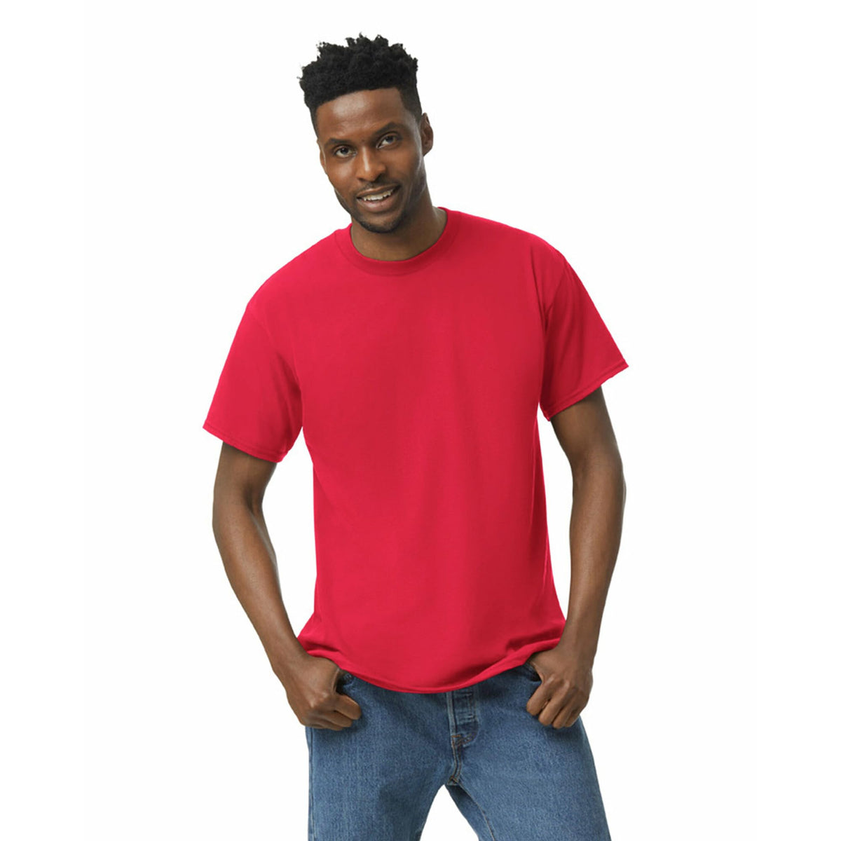 Gildan Adult Heavy Cotton T-Shirt, Style G5000 Jansha Store