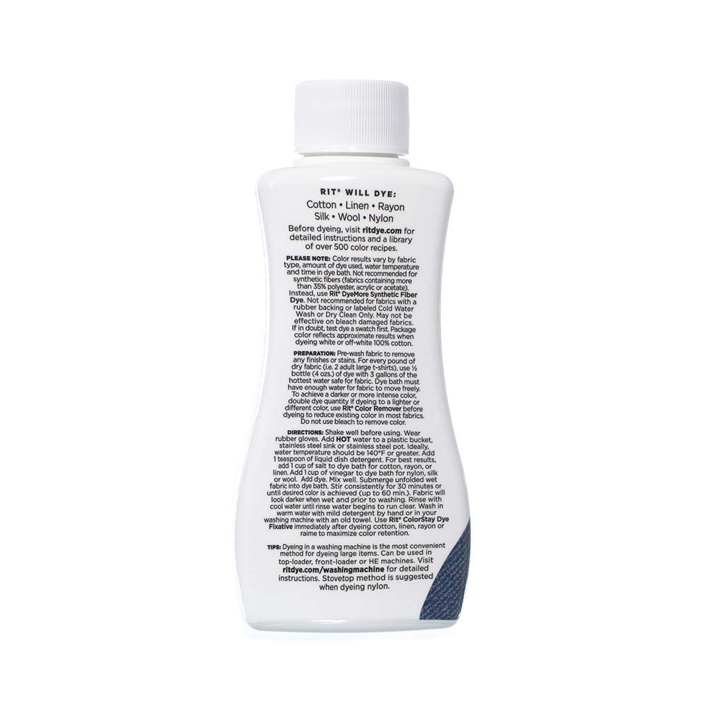 Rit Dye – Liquid Fabric Dye for Crafting, Clothing, and Décor – 8 oz. Bottle – Cherry Red (Gloves Included) Jansha Store