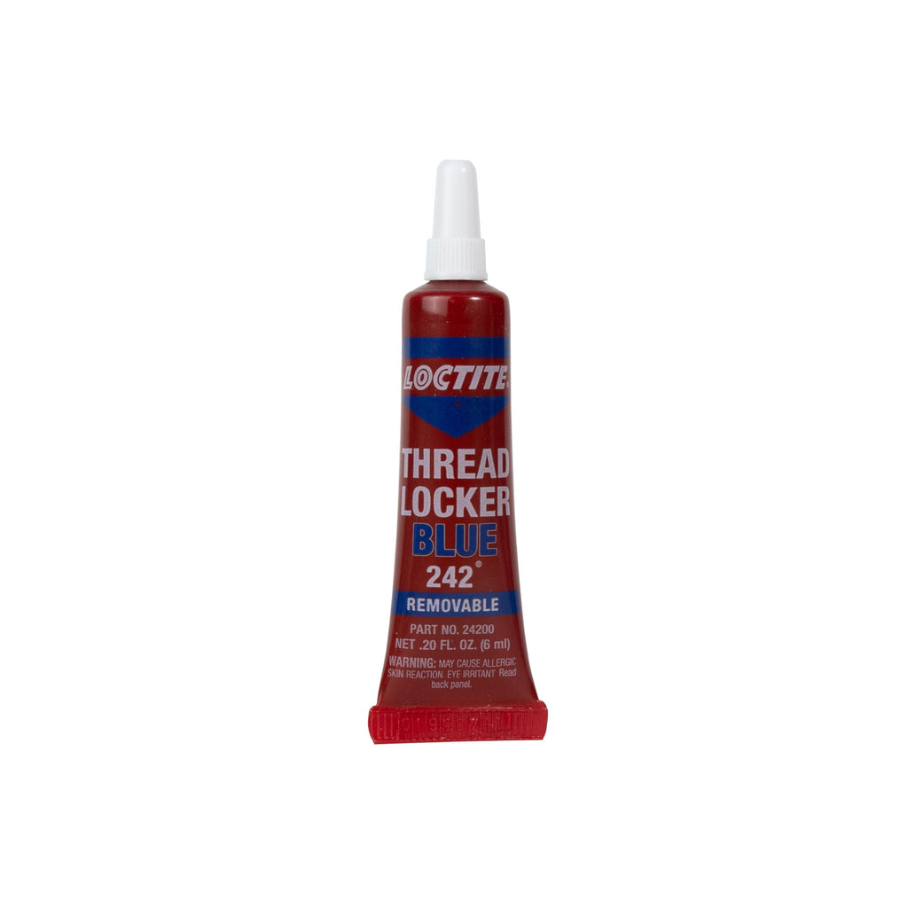 Loctite Threadlocker Blue 242 - Removable Thread Lock Glue for Nuts, Bolts, & Fasteners, Medium Strength Screw Glue to Prevent Loosening & Corrosion - 6 ml, 1 Pack Jansha Store