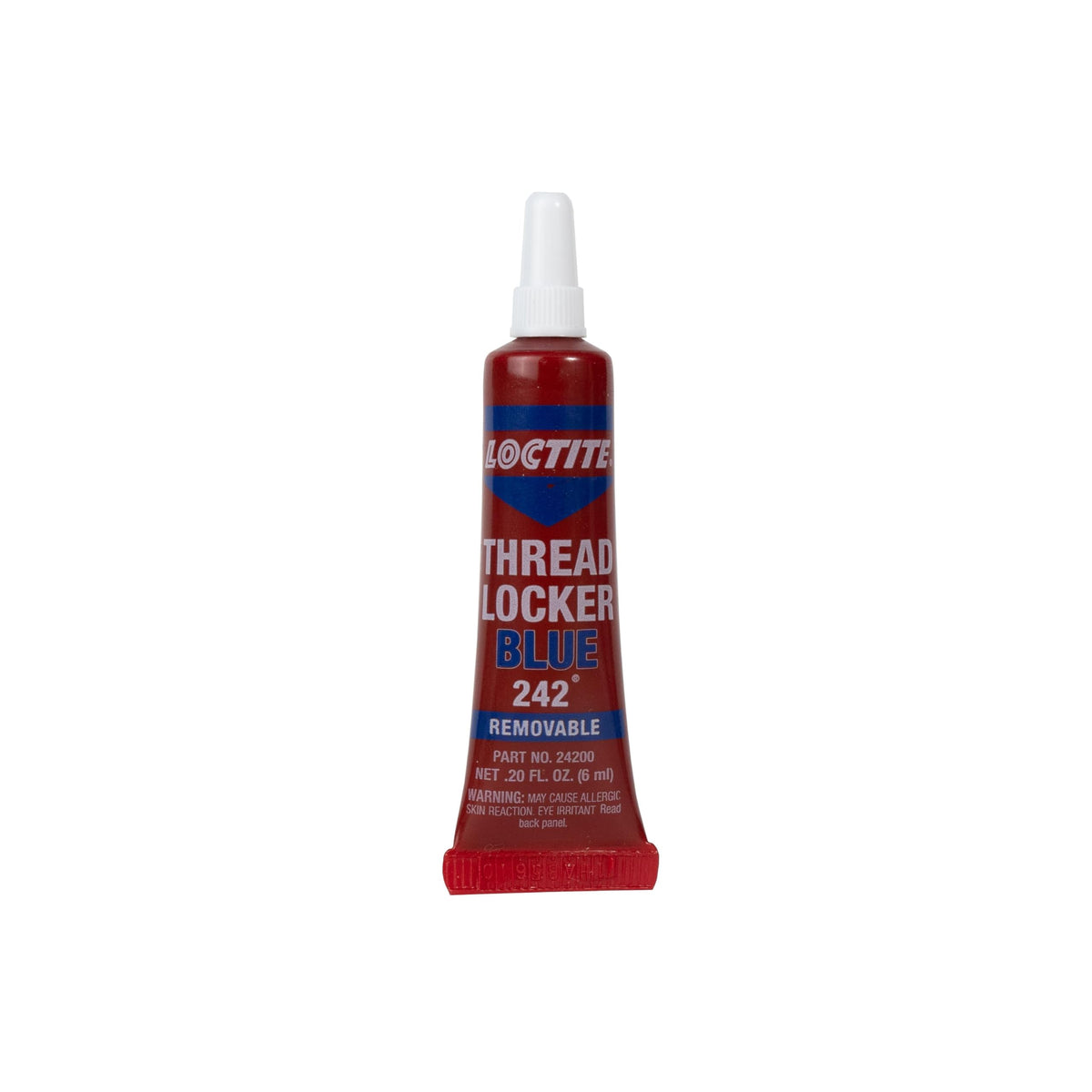 Loctite Threadlocker Blue 242 - Removable Thread Lock Glue for Nuts, Bolts, & Fasteners, Medium Strength Screw Glue to Prevent Loosening & Corrosion - 6 ml, 1 Pack Jansha Store