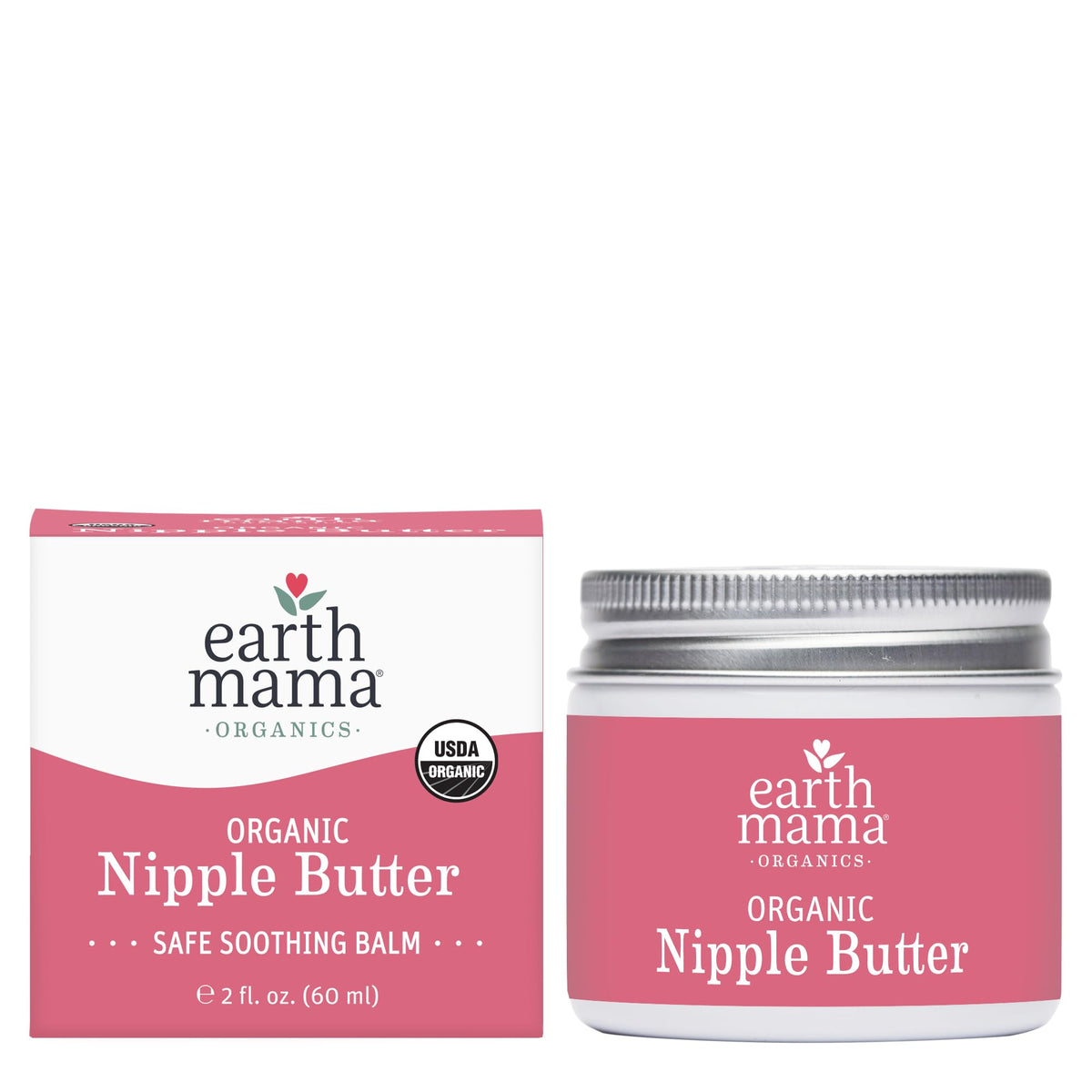 Earth Mama Organic Nipple Butter, Lanolin-Free Breastfeeding Cream, 2 fl oz Jansha Store