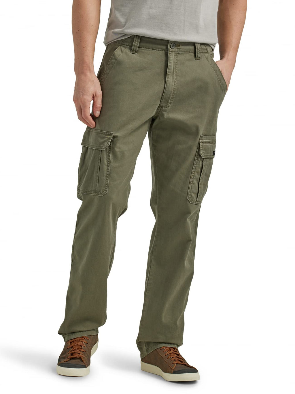 Wrangler Men's Relaxed Fit Stretch Cargo Pant Jansha Store