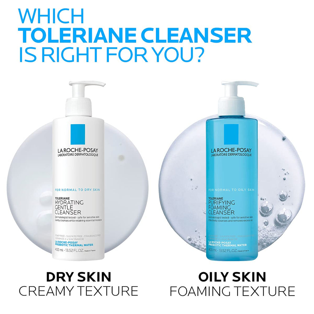 La Roche-Posay Toleriane Purifying Foaming Facial Cleanser with Niacinamide Jansha Store
