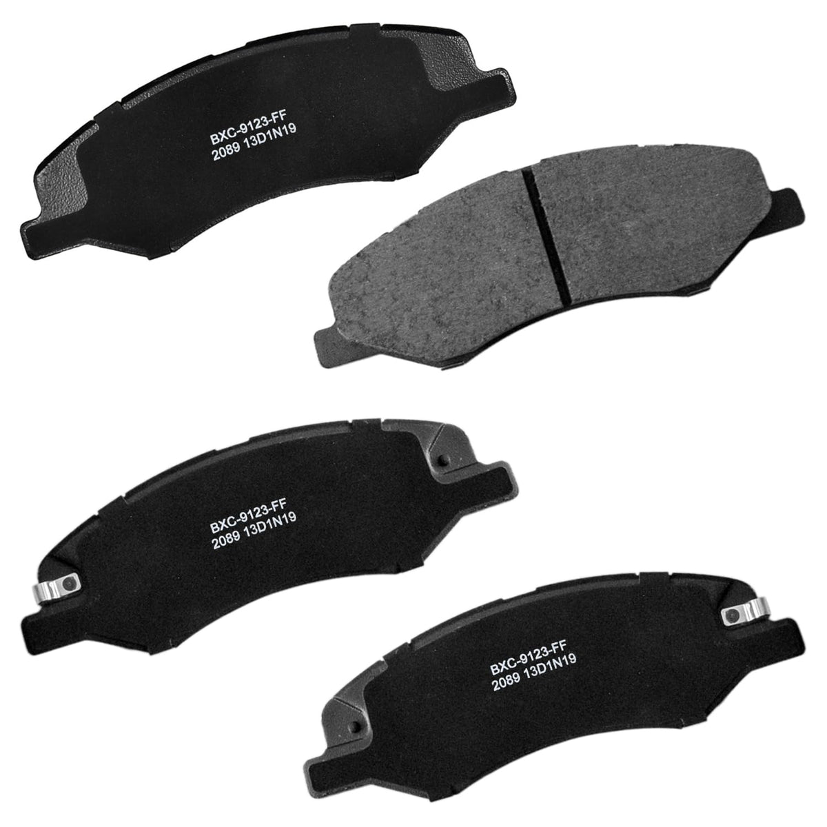 Bendix Premium SBC436A Ceramic Front Brake Pads for Toyota 4Runner 2002-2001, Hilux 2004, Tacoma 1998-1995 Jansha Store