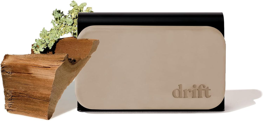 Drift Car Air Freshener - Stone Air Freshener Car Odor Eliminator - Long Lasting Scent - Auto Accessories - Metal Clip - Essential Oils - Clean Ingredients - Teak Scent Starter Kit Jansha Store