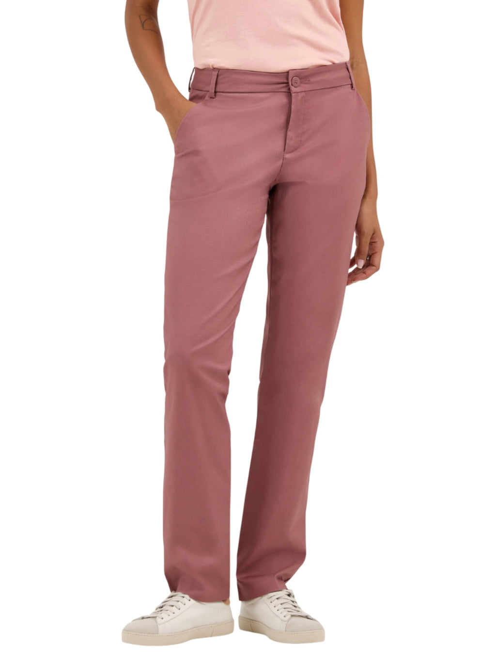 Lee Women's Wrinkle Free Relaxed Fit Straight Leg Pant Jansha Store