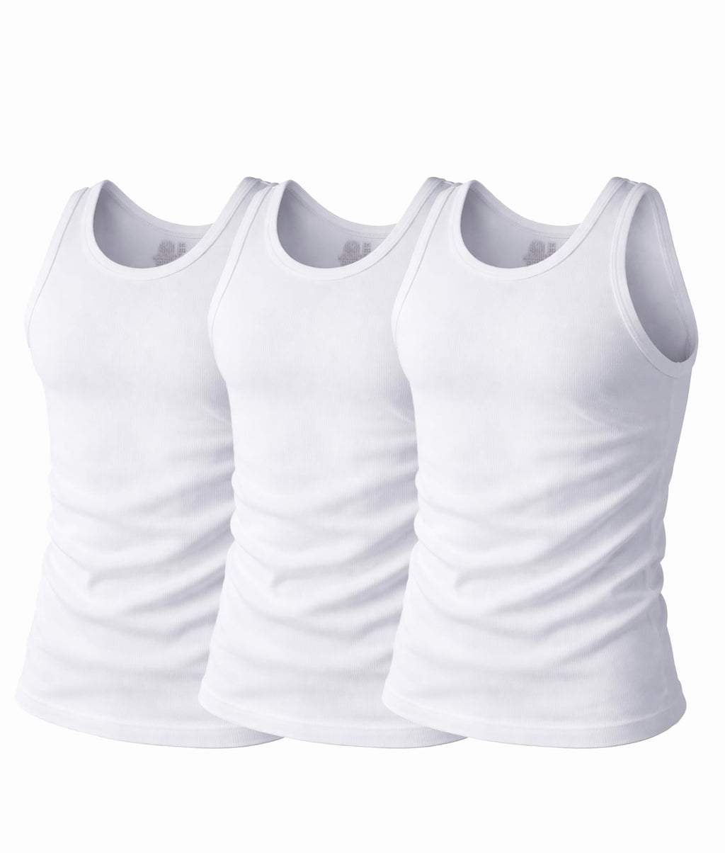 Fruit of the Loom Men's Sleeveless Tag Free Moisture Wicking Tank A-Shirt Jansha Store