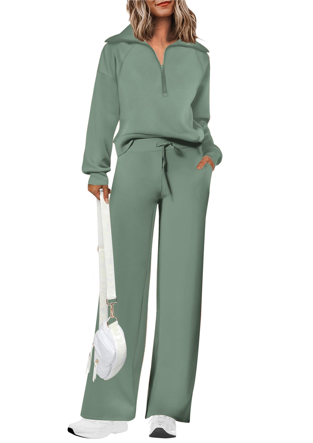 PRETTYGARDEN Women's 2 Piece Matching Lounge Set Sweatsuits Jansha Store