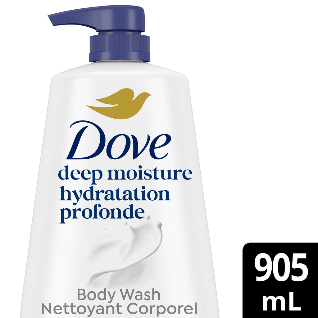 Dove Deep Moisture Body Wash, 30.6 oz Pump, Sulfate Free Jansha Store