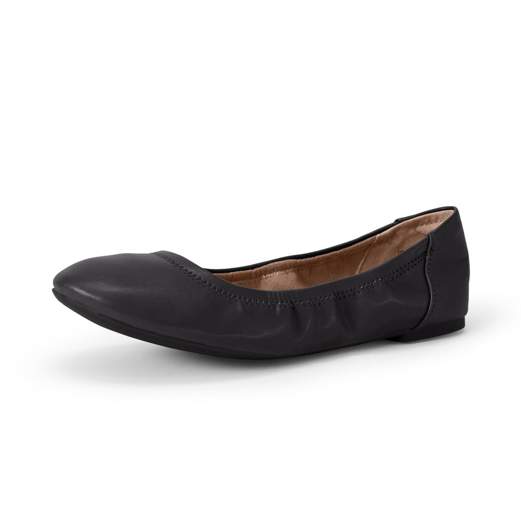 Amazon Essentials Women's Comfortable Round Toe Ballet Flats, Cushioned Memory Foam Jansha Store