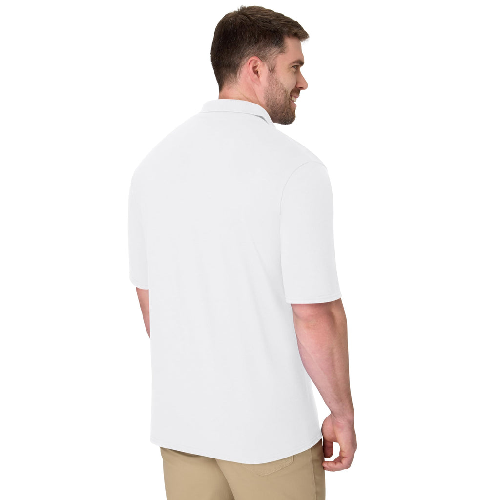 Hanes Men’s X-Temp Short Sleeve Polo Shirt, Midweight Men's Shirt Jansha Store