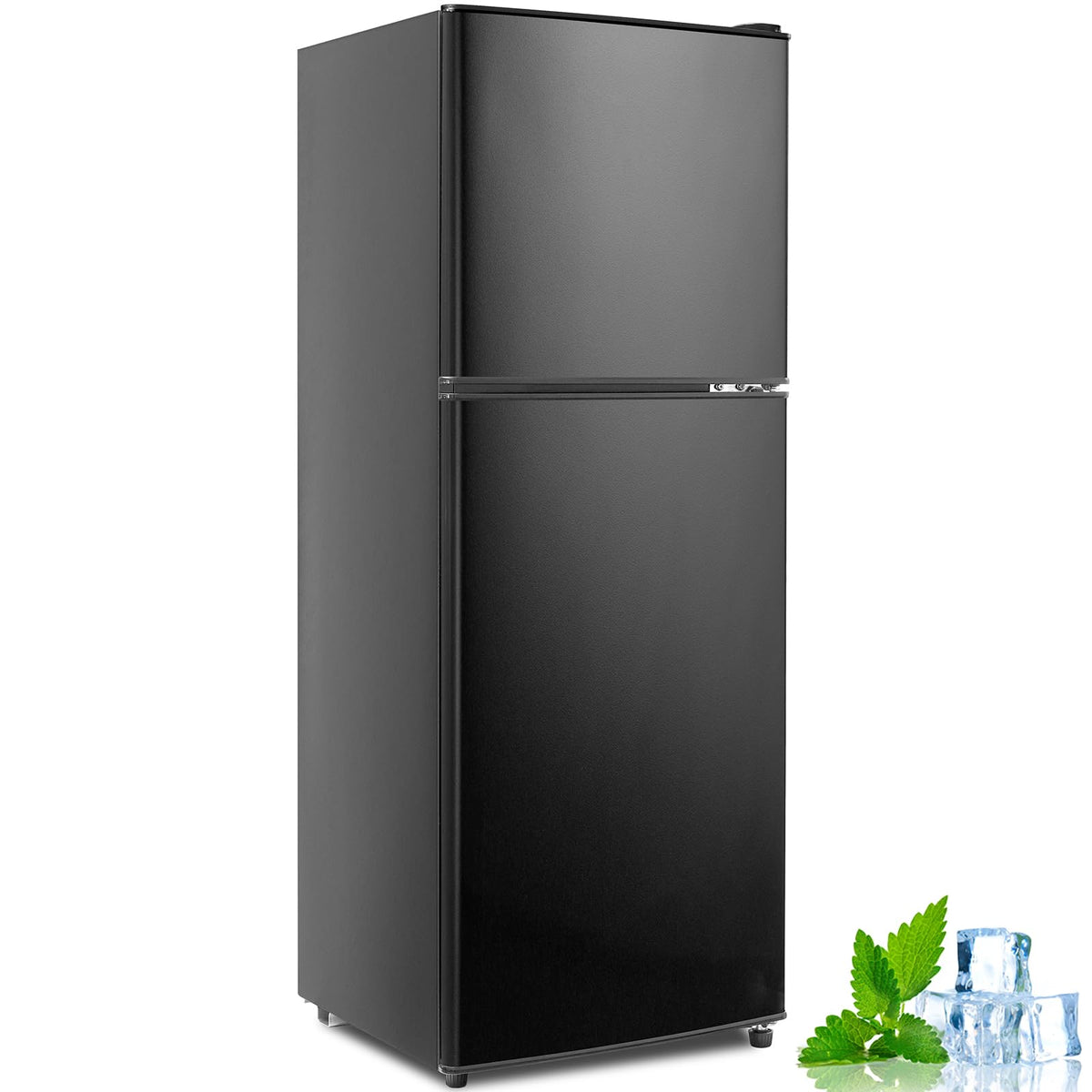 Cucina Magica Mini Fridge with Freezer, 3.8 Cu.Ft Small Fridge, Dorm Fridge Jansha Store