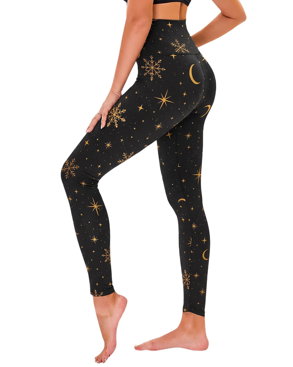TNNZEET High Waisted Leggings for Women - No See Through Tummy Control Cycling Workout Yoga Pants with Pockets Reg & Plus Jansha Store