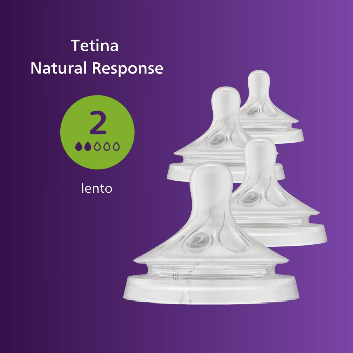Philips Avent Natural Response Nipples, Fast Flow, 4-Pack Jansha Store