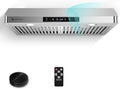 AMZCHEF 30" Under Cabinet Range Hood, 750CFM Stainless Steel Vent Hood Jansha Store