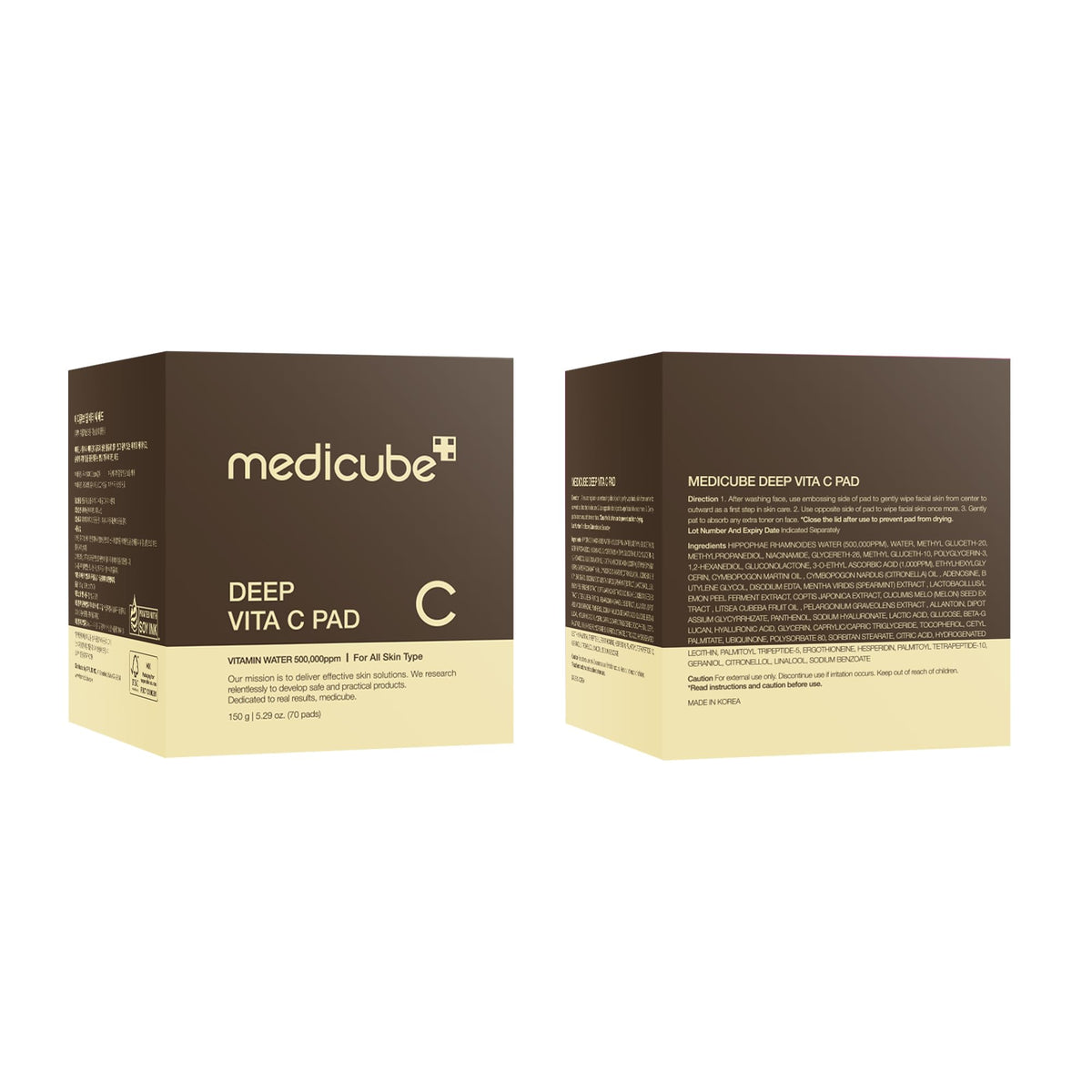 medicube Toner Pads Zero Pore Pad 2.0 for Exfoliation and Pore Care Jansha Store