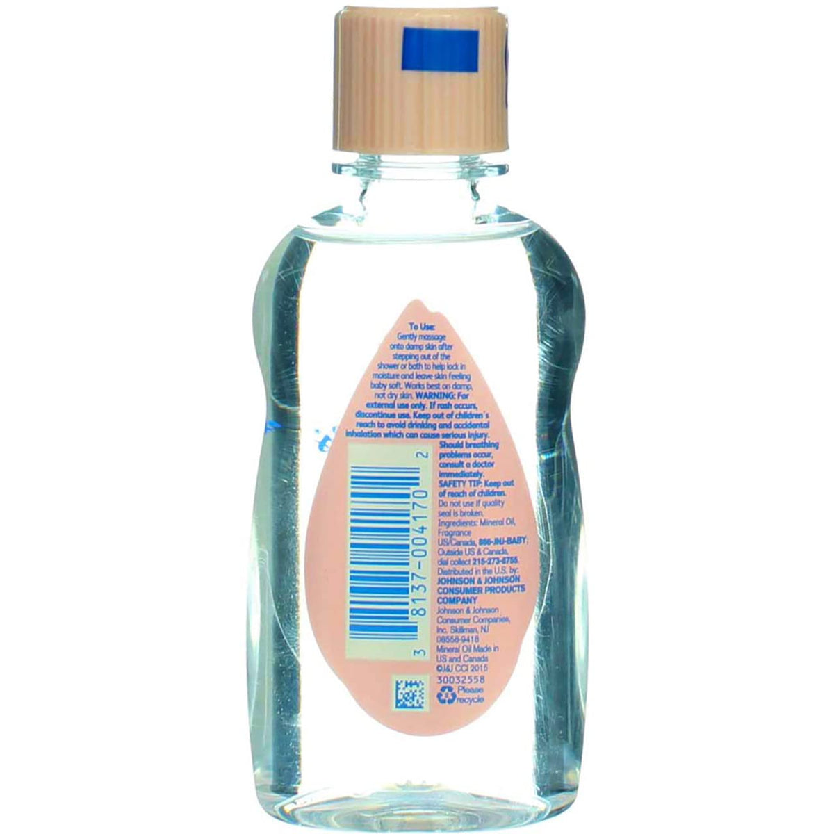 Johnson's Baby Oil, Hypoallergenic, 3 fl oz Jansha Store