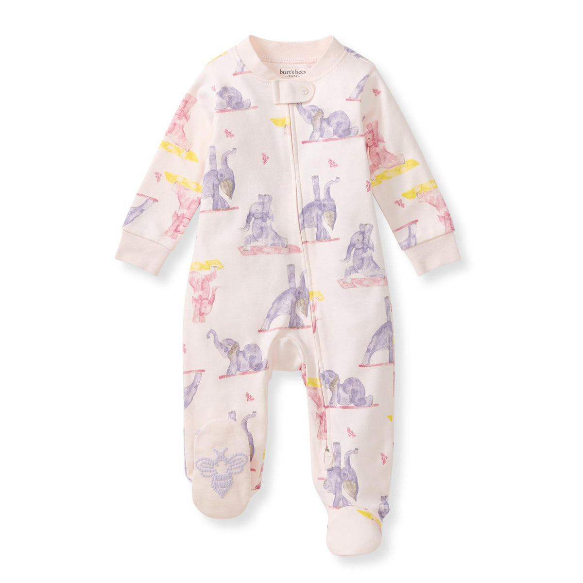 Burt's Bees Baby Baby Girl's Pajamas Sleep and Play Jansha Store