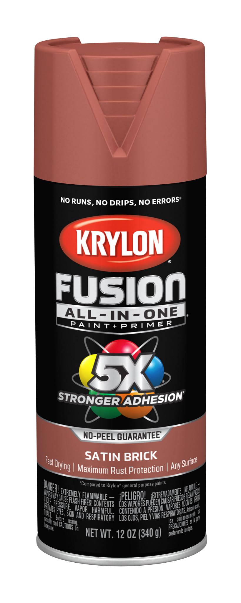 Krylon Fusion All-In-One 12 Oz. Gloss Spray Paint, Hot Pink - 1 Each Jansha Store