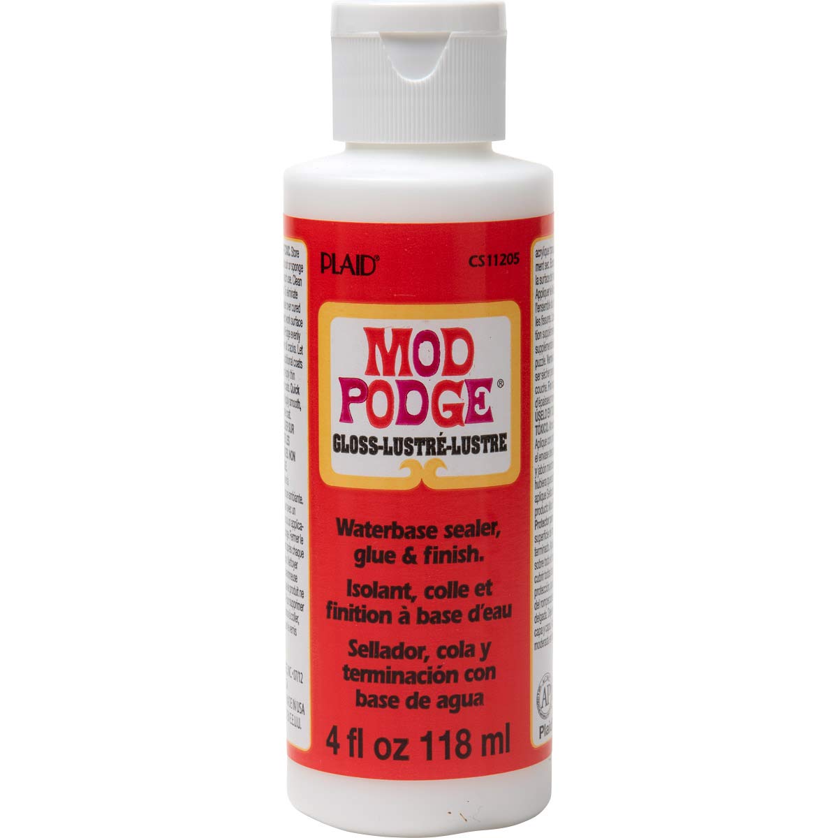 Mod Podge Gloss Sealer, Glue & Finish: All-in-One Craft Solution- Quick Dry, Easy Clean, for Wood, Paper, Fabric & More. Non-Toxic - Craft with Confidence, Made in USA, 16 oz., Pack of 1 Jansha Store
