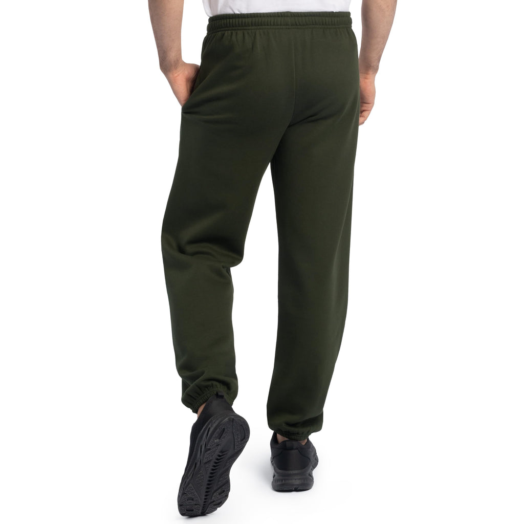 Fruit of the Loom Eversoft Fleece Elastic Bottom Sweatpants with Pockets, Relaxed Fit, Moisture Wicking, Breathable Jansha Store