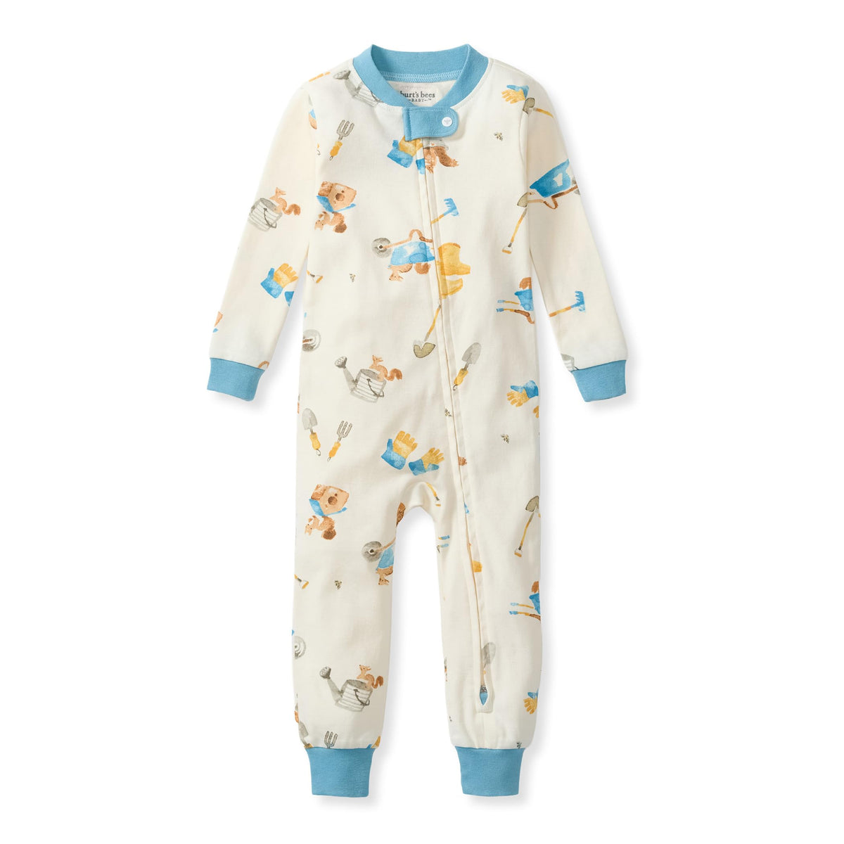 Burt's Bees Baby Baby Girl's Pajamas Sleep and Play Jansha Store